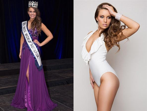 Courtney Thorpe crowned Miss World Australia 2014