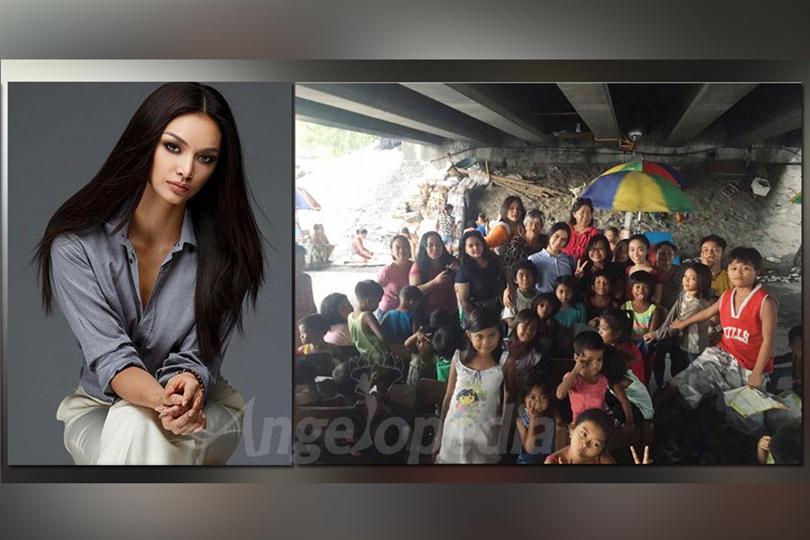 Kylie Verzosa volunteers before the Miss International 2016 pageant