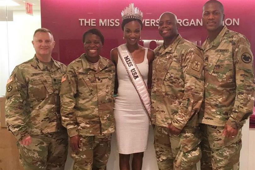 Deshauna Barber returns to Fort George G. Meade for training