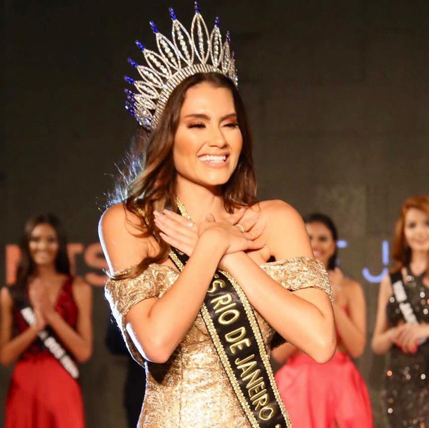 Isadora Meira crowned Miss Rio De Janeiro Be Emotion 2019 for Miss Universe Brazil 2019