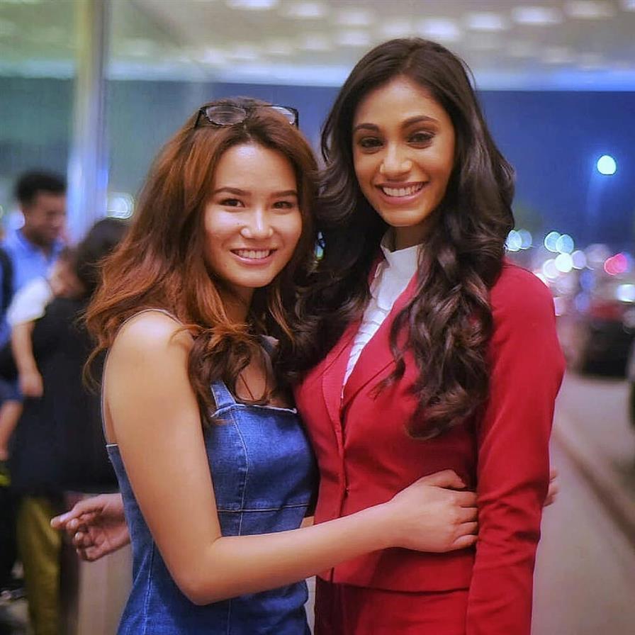 Anukreethy Vas departs for Sanya to begin her journey in Miss World 2018