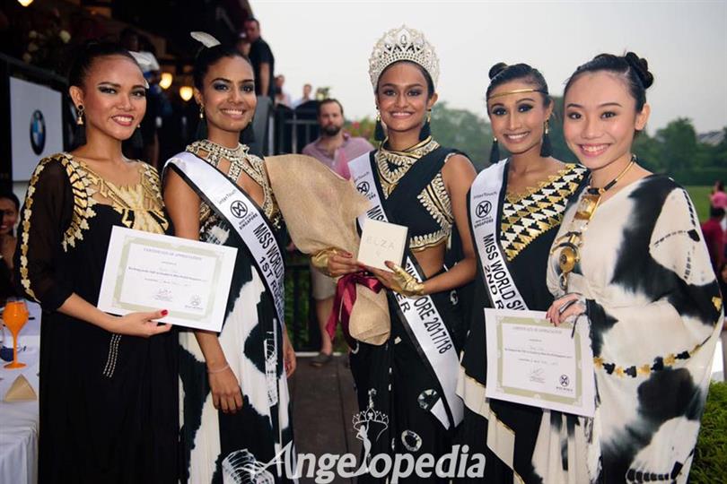 Laanya Asogan crowned Miss World Singapore 2017