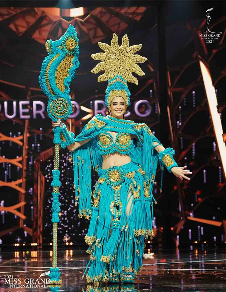 Vivianie Diaz Arroyo Miss Grand Puerto Rico 2021.