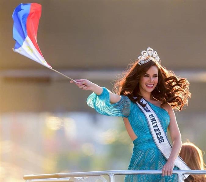 Miss Universe Philippines Beauty Queens gather for Catriona’s homecoming show