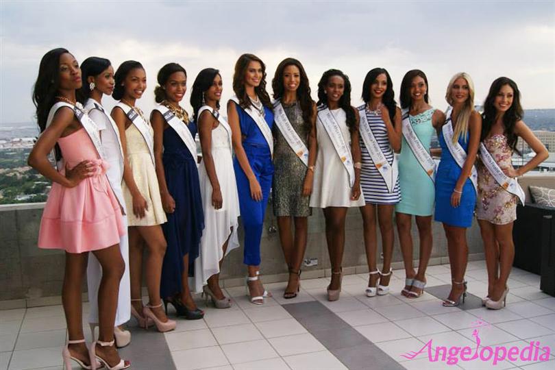 Miss South Africa 2015 finalists