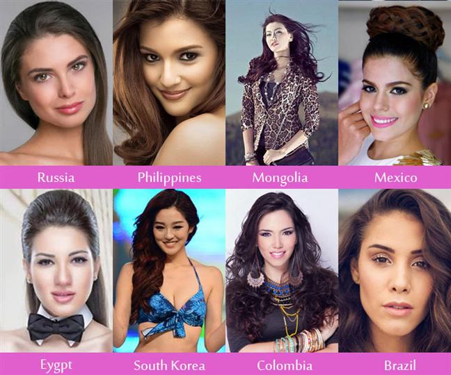 Miss Earth Top 16 Semifinalists