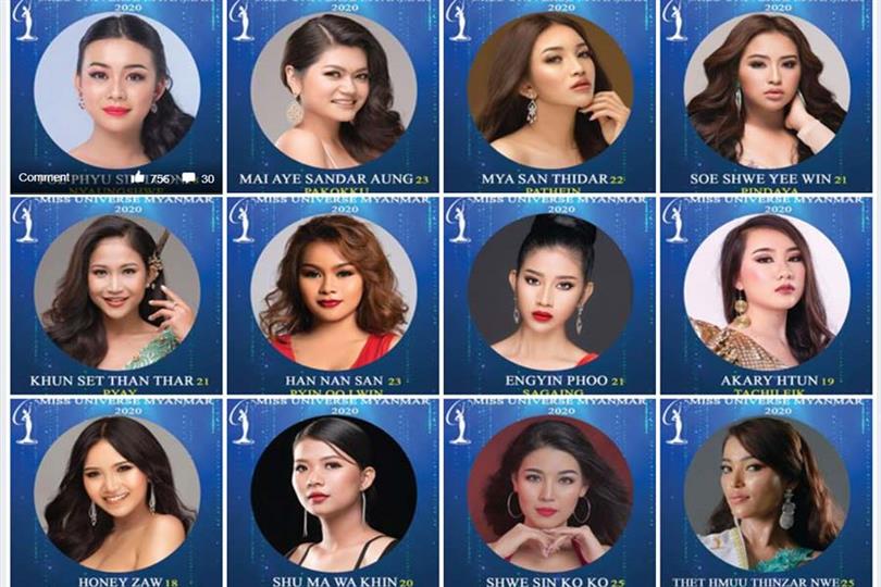 Miss Universe Myanmar 2020 Meet the Finalists