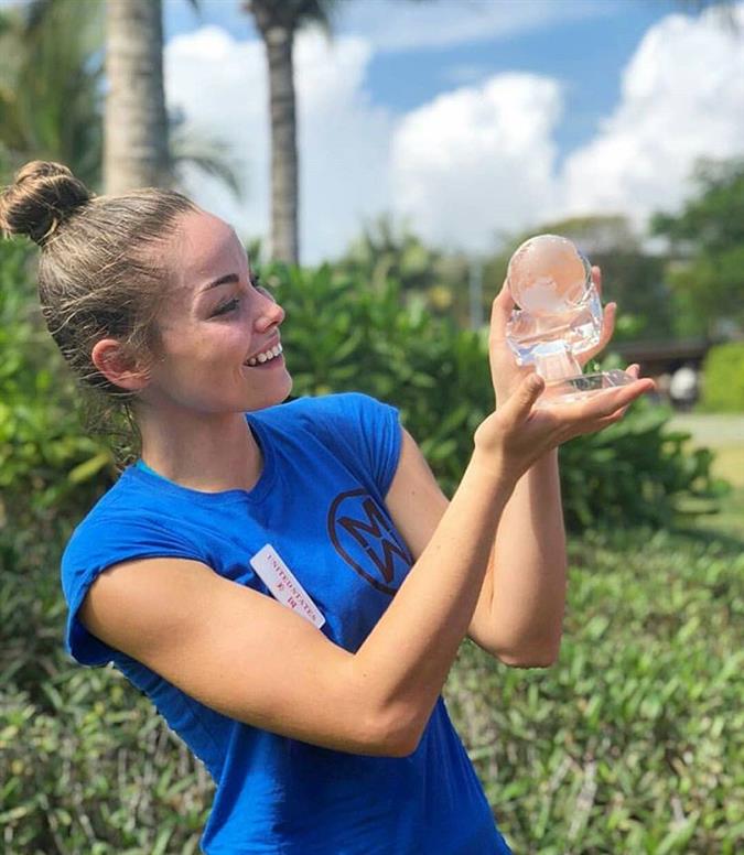 Marisa Paige Butler of USA wins the Sports Challenge of Miss World 2018