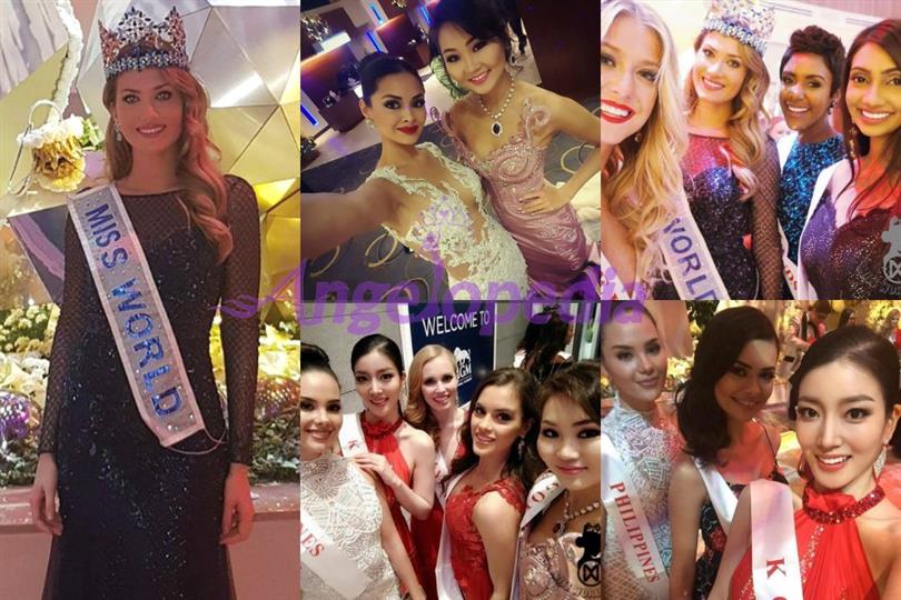 Miss World 2016 contestants attend MGM National Harbor Grand Opening