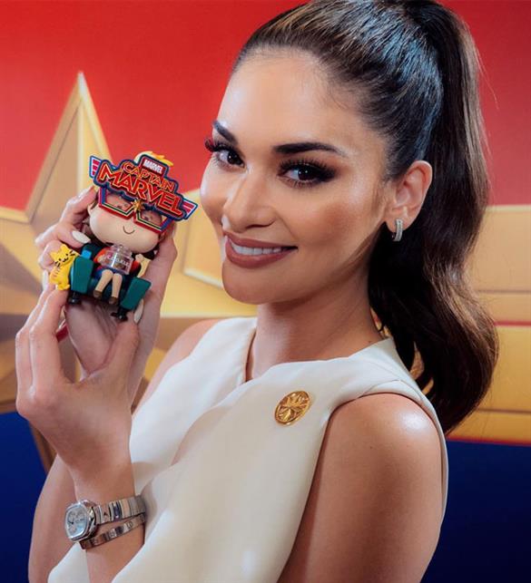 Former Miss Universe Pia Wurtzbach’s fangirl moment with Captain Marvel star Brie Larson