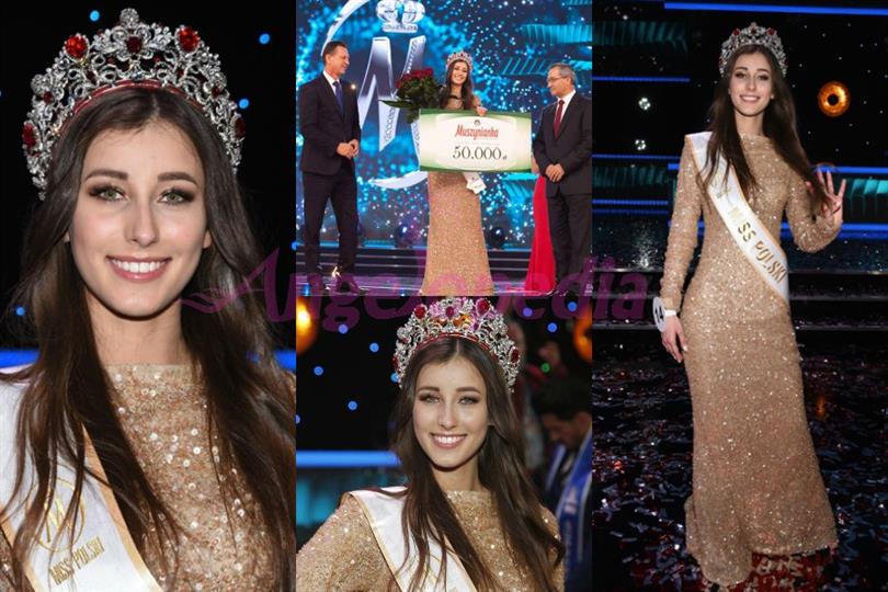 Paulina Maziarz crowned as Miss Polski 2016