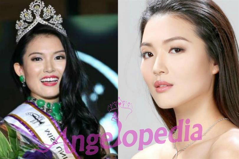 Cheryl Chou of Singapore eyeing at the Miss Universe 2016 crown