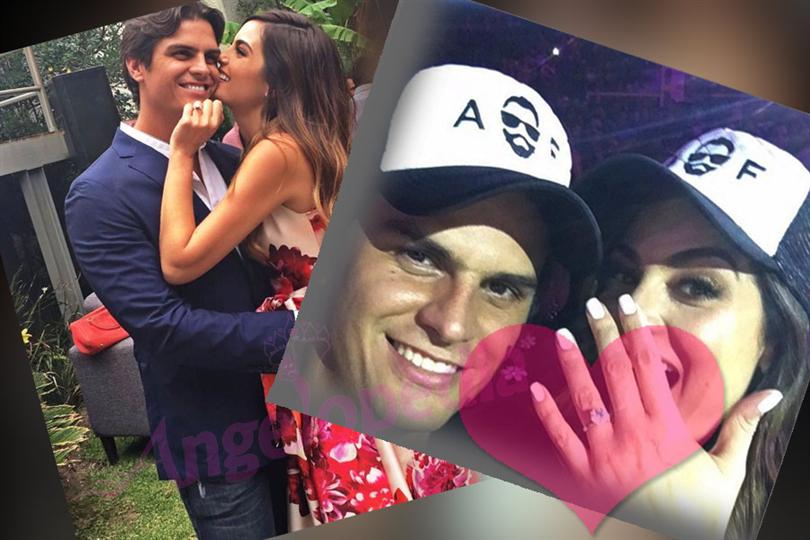 Ximena Navarrete Miss Universe 2010 is engaged to Juan Carlos Valladares