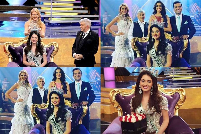 Diana Croce crowned as Miss Mundo Venezuela 2016