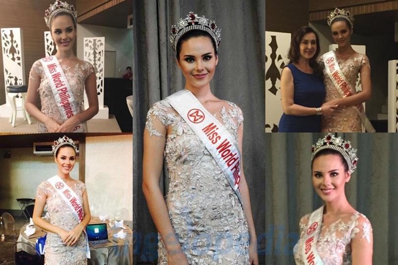 Catriona Gray showcases her singing talent during her Miss World Send Off event