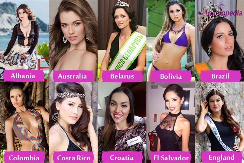 Miss World 2014 Top 30 Favorites