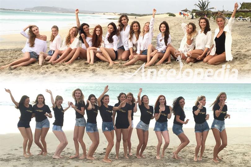 Miss Slovakia 2017 contestants at Cape Verde for the title of Miss Congeniality