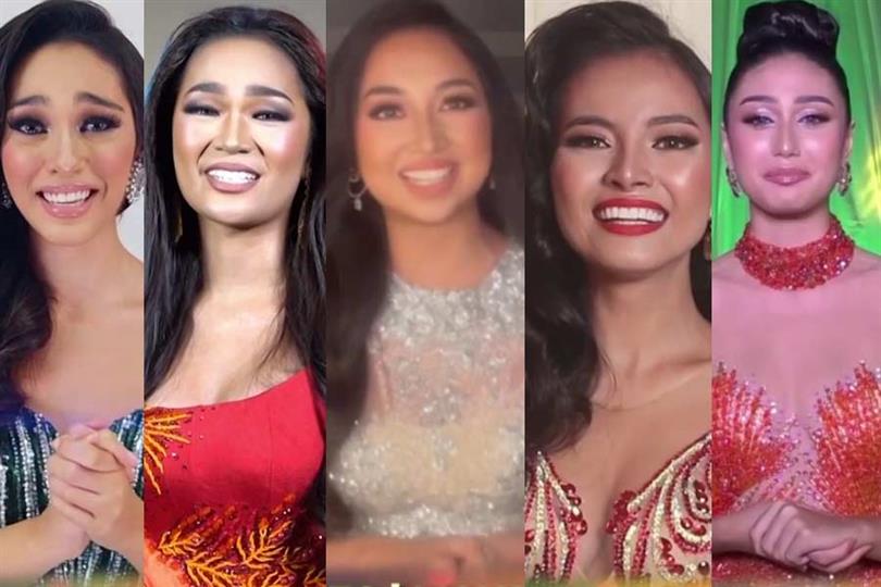 Miss Philippines Air 2021-Ameera Almamari from Atimonan Quezon Miss Philippines Fire 2021 – Roni Meneses from Mandaluyong City Miss Philippines Water 2021-Rocel Angelah Songano from Iloilo City Miss Philippines Ecotourism 2021 – Sofia Lopez Galve from Tanay, Rizal