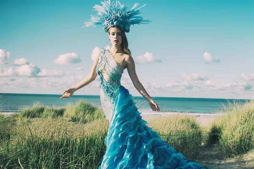 Netherlands’ Sharon Pieksma goes ecological with National Costume for Miss Universe 2019