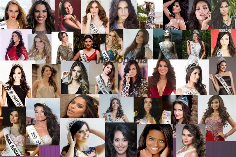 Miss Mundo Brasil 2015 contestants