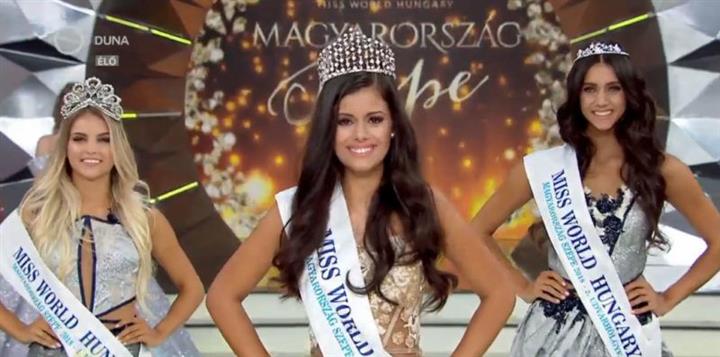 Miss World Hungary 2018 Winner Runners-up