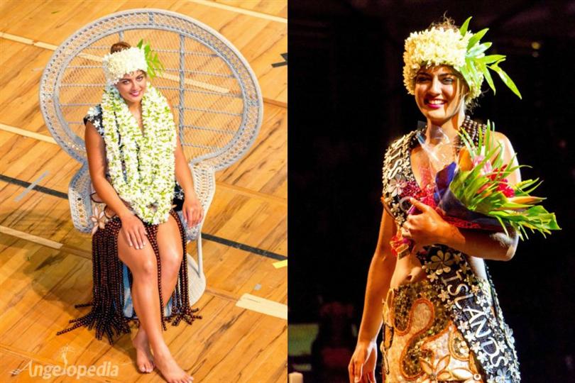 Natalia Short crowned Miss Cook Island 2015