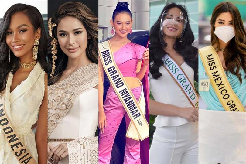 Miss Grand International 2020 Top 5 on arrival announced