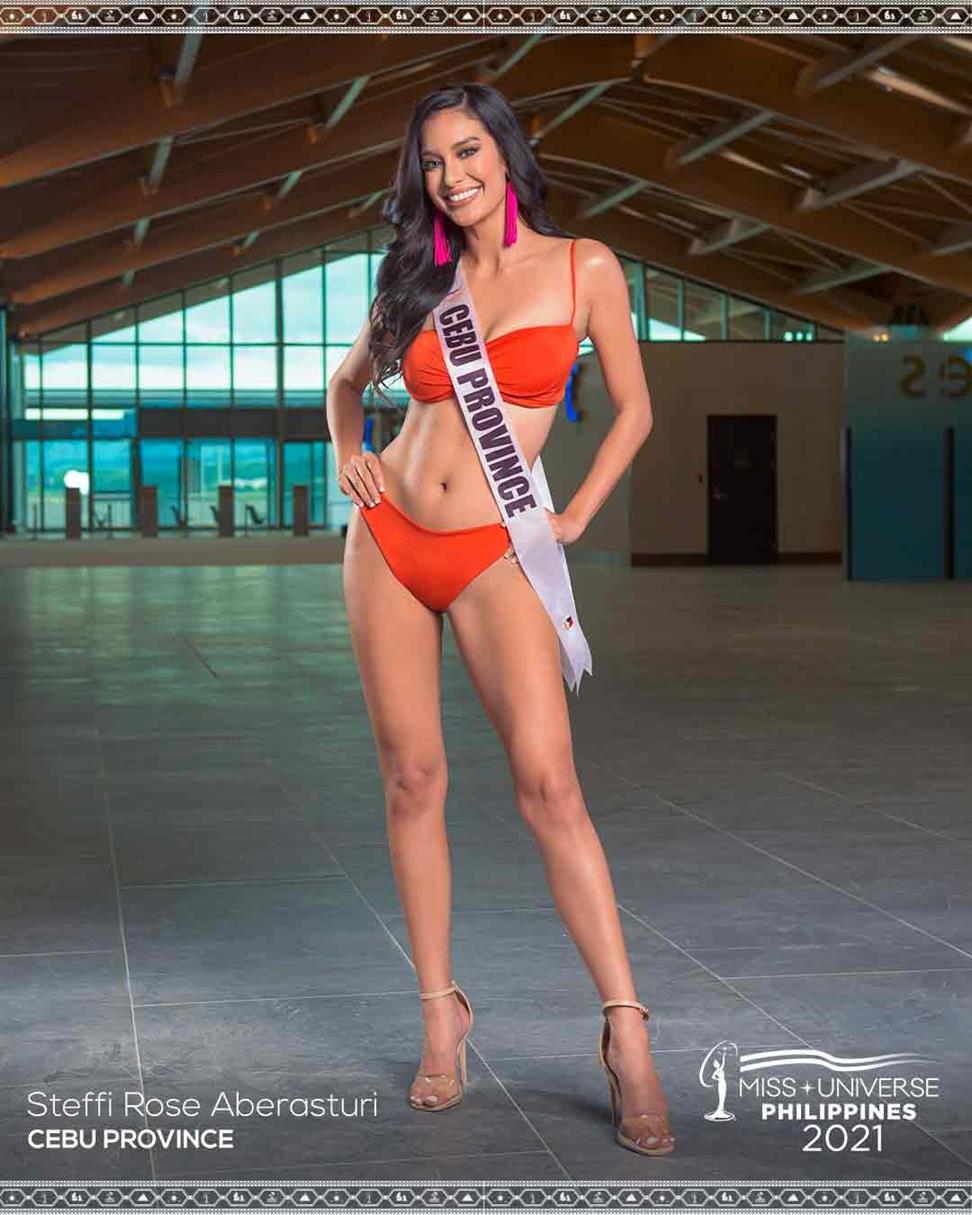 Steffi Aberasturi representing Cebu Province
