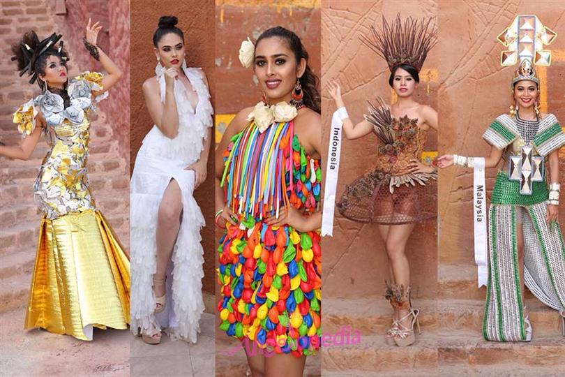 Miss Eco International 2018 Official Top 15 Eco Dress 