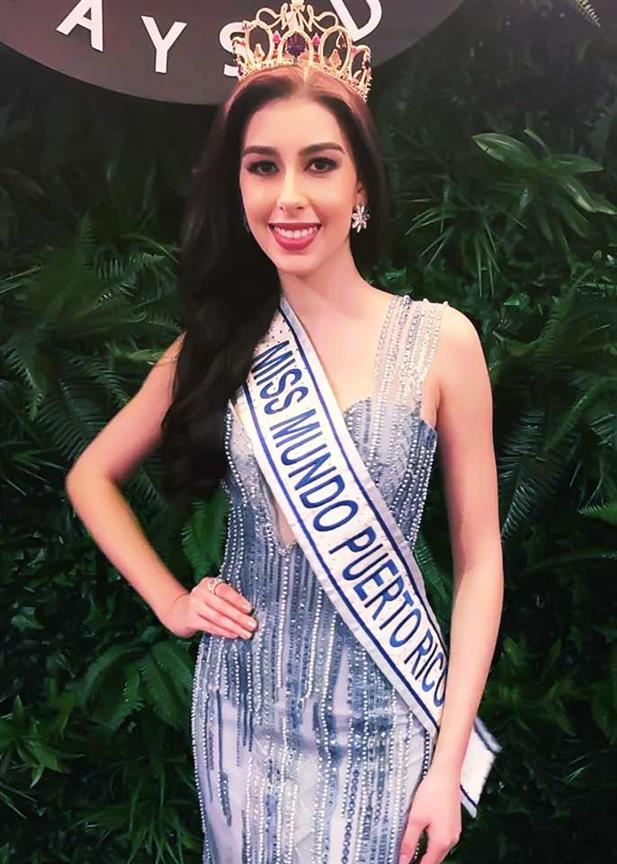 Daniella Rodríguez crowned Miss Mundo Puerto Rico 2019