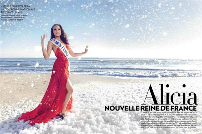 Photoshopped pictures of Miss France 2017 Alicia Ayliès create another controversy