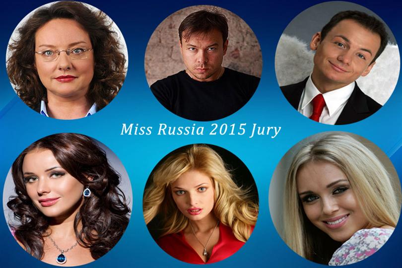Panel of Judges for Miss Russia 2015 finals