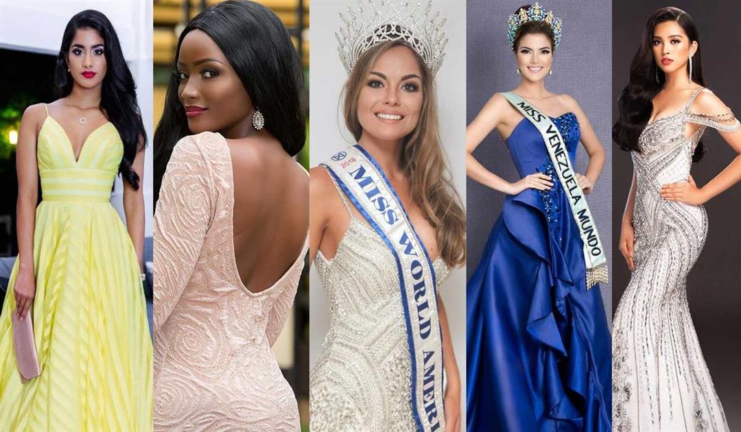 Miss World 2018 Top 20 Hot Picks by Angelopedia