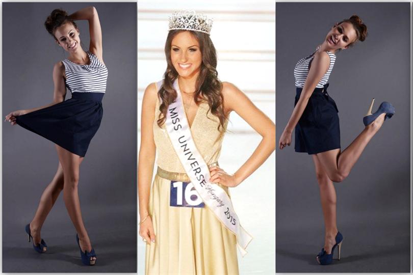 Miss Universe Hungary 2015 winner