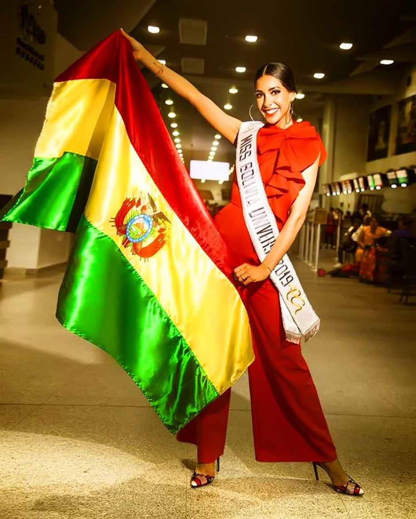 Miss Universe Bolivia 2019 Fabiana Hurtado Tarrazona to depart for Miss Universe 2019