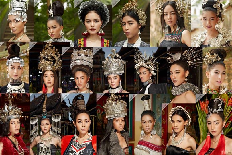 Miss Universe Thailand 2017 Official Portrait Shoot