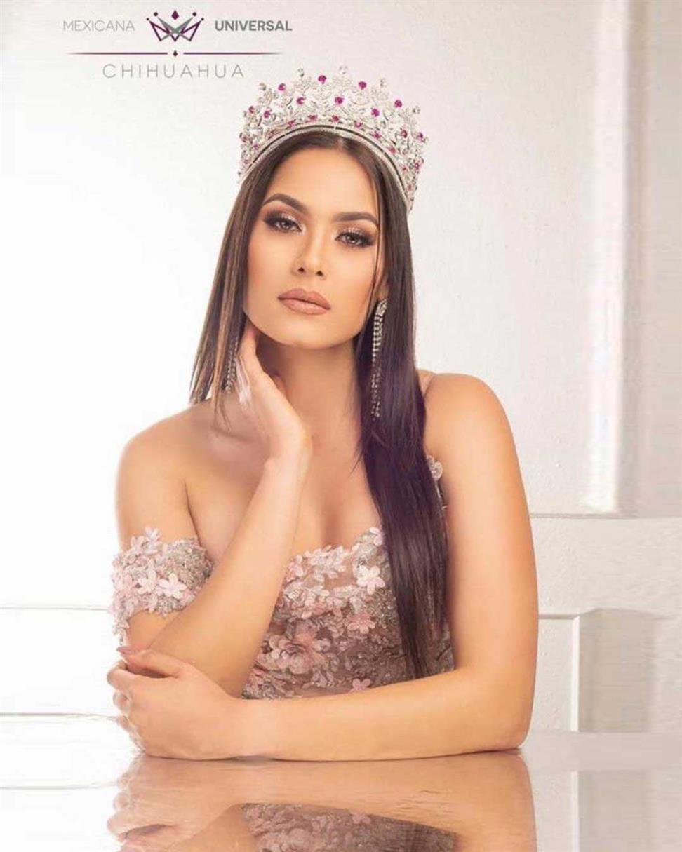 Andrea Meza appointed Mexicana Universal Chihuahua 2019 for Mexicana  Universal 2020