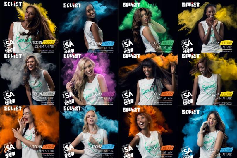 Miss South Africa 2016 finalists Technicolour Soviet Denim Photos revealed