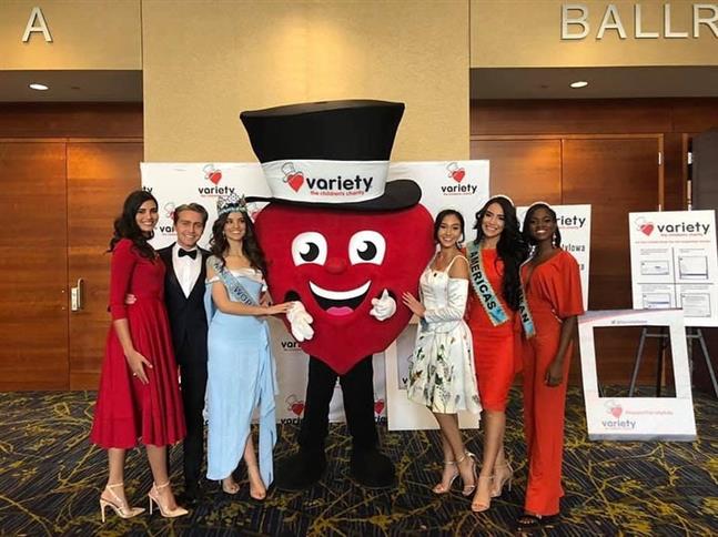 Vanessa Ponce de Leon and the Continental Queens raise money for Variety- the Children’s Charity