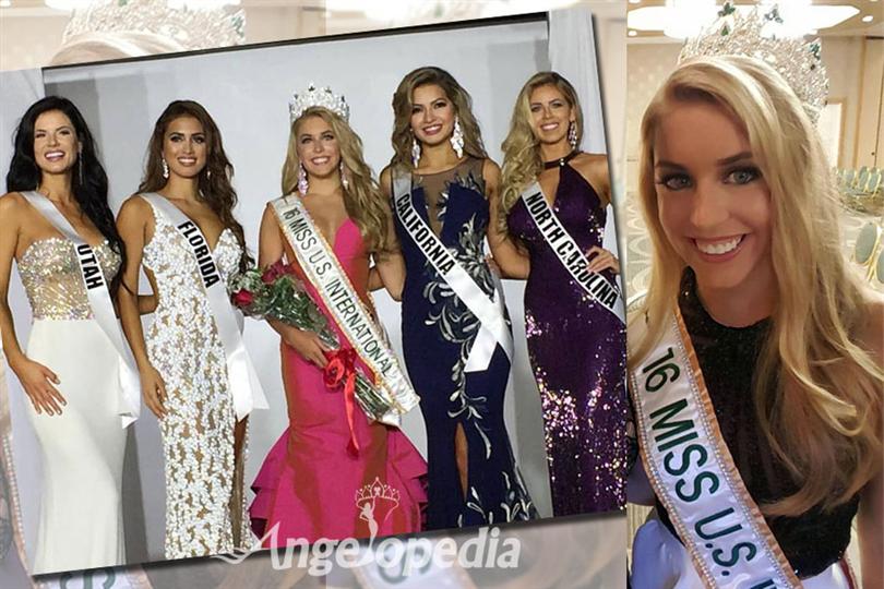 Kaitryana Leinbach from South Atlantic crowned as Miss US International 2016