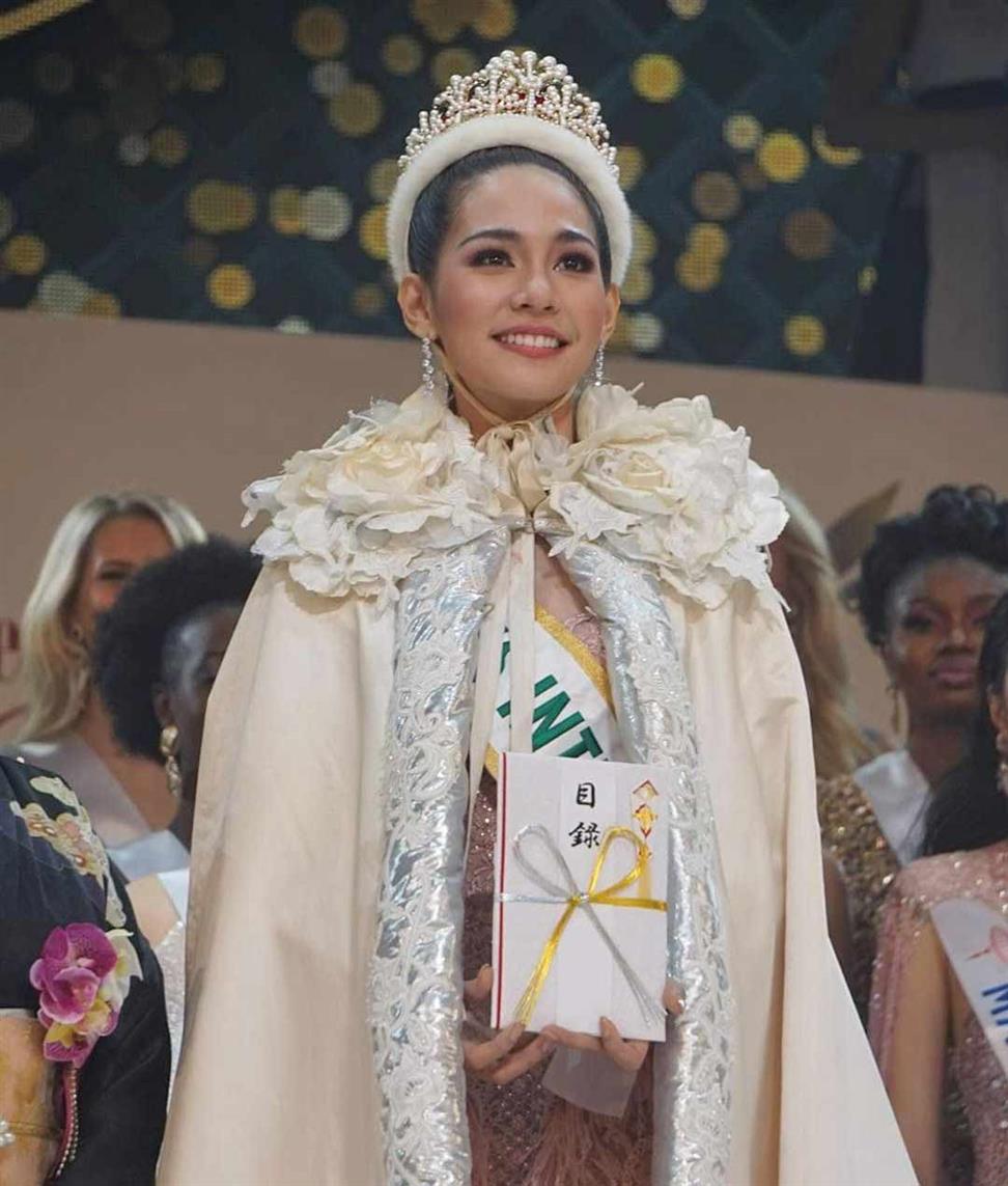 Sireethorn Leearamwat of Thailand crowned Miss International 2019