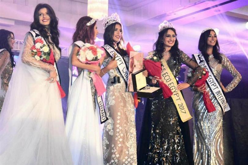 Nadine Ossama crowned as Miss Egypt World 2016