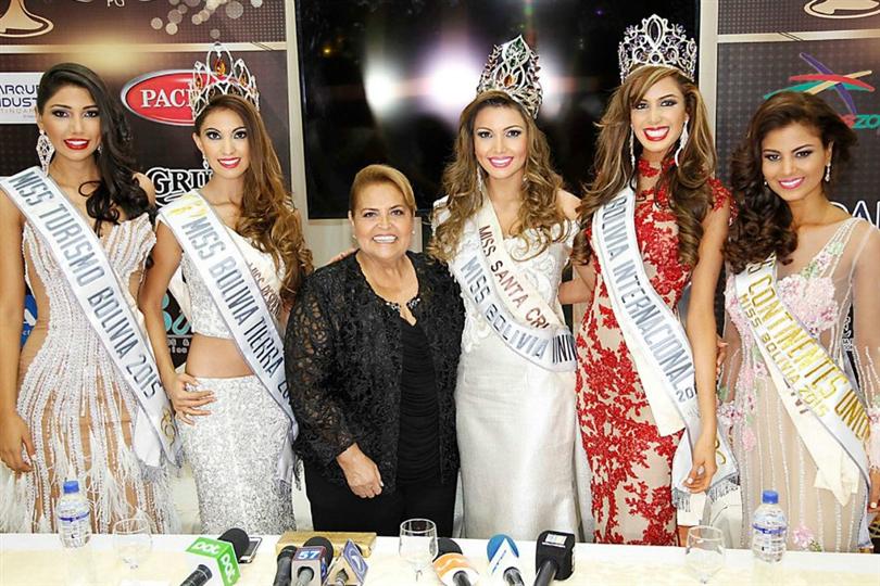 Paula Schneider Miss Bolivia Universo 2015 resigns from her title