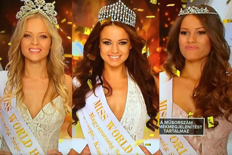 Daniella Kiss Miss World Hungary 2015
