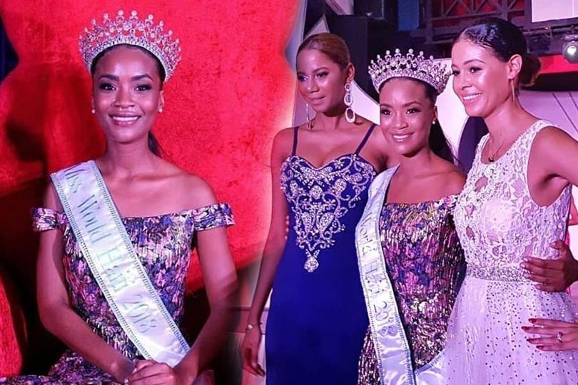 Stéphanie Morency crowned Miss World Haiti 2018