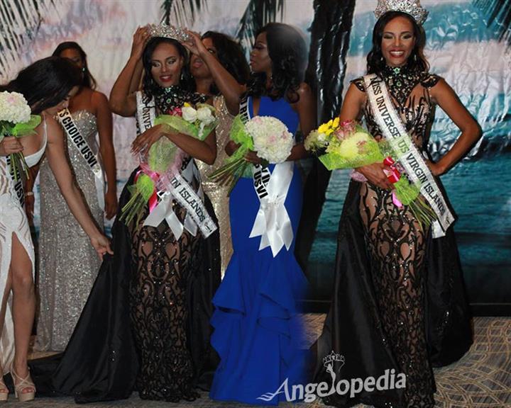 Esonica Veira crowned Miss Universe US Virgin Islands 2017