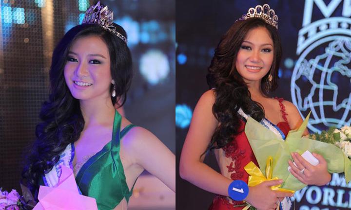 Khin Yadanar Hein and Htet Htet Htun Miss Myanmar World 2014 runners-up