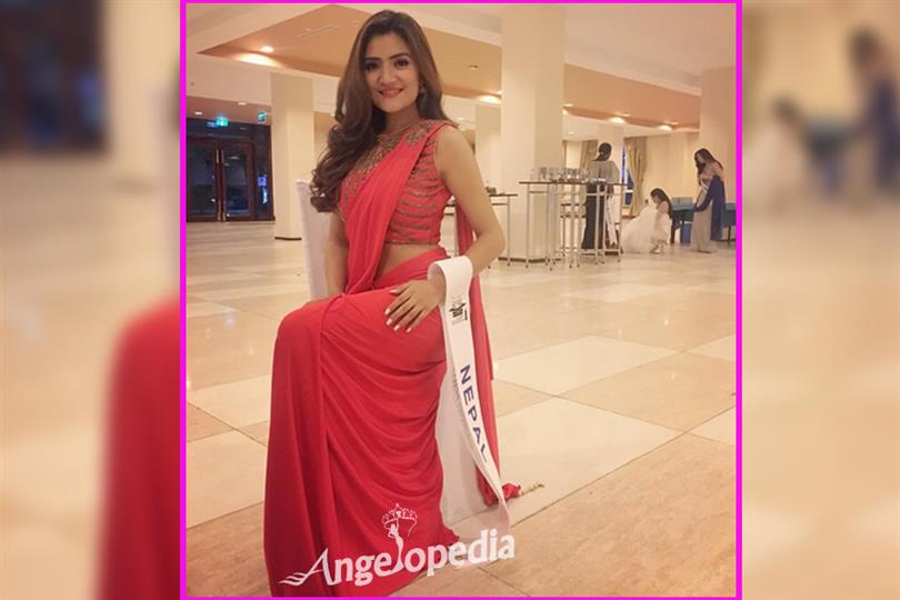Subeksha Khadka slays the Preliminary round of World Miss University 2017 in a saree!
