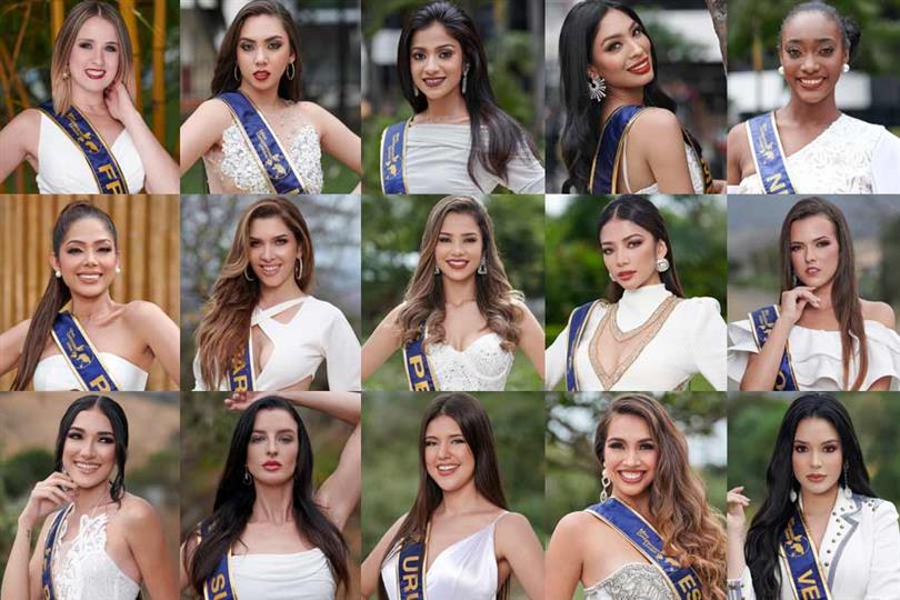 Lucie Burel - Miss Francia Continentes Unidos 2022 Cindy Matamoros Ortiz - Miss Honduras Continentes Unidos 2022 Sushmita Singh - Miss India Continentes Unidos 2022 Ayram Ortíz - Miss México Continentes Unidos 2022 Deneshka Betty - Miss Nicaragua Continentes Unidos 2022