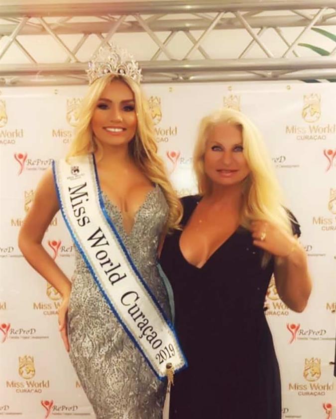 Sharon Meyer crowned Miss World Curacao 2019